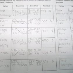 Geometry road trip project answer key