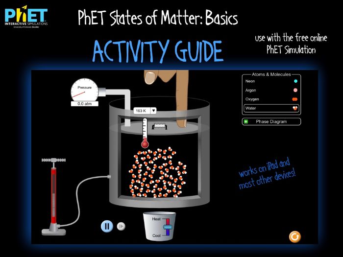 States of matter basics answer key