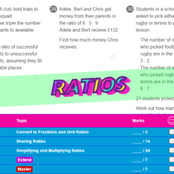 Unit 2 introducing ratios answer key