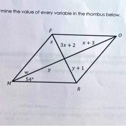 Rhombus angle finding measure solving nagwa question