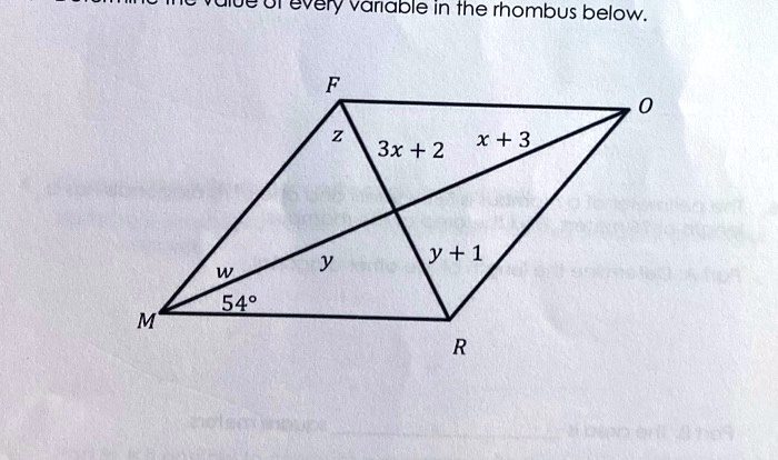 Rhombus angle finding measure solving nagwa question