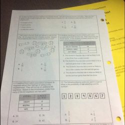 Unit 8 probability and statistics answer key