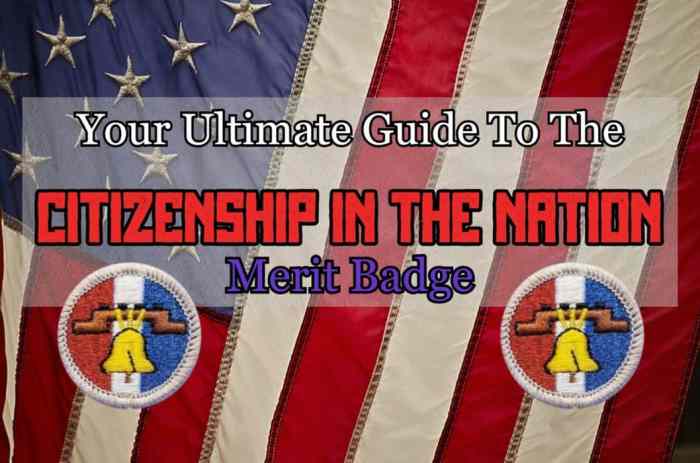 Merit badge citizenship community guide